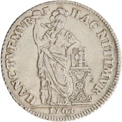 3 Gulden - Generaliteits. Utrecht. 1764. Zeer Fraai.