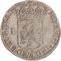 Gulden - Generaliteits. Utrecht. 1714. Zeer Fraai +.