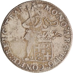 Zilveren dukaat of rijksdaalder. Utrecht. 1808. Zeer Fraai / Prachtig.