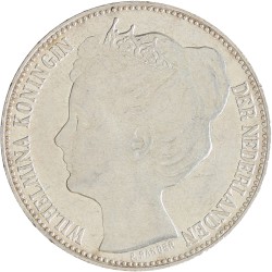 2½ Gulden. Wilhelmina. 1898. UNC.
