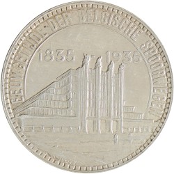 Belgium. Leopold III. 50 Francs. 1935.