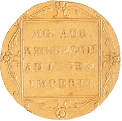 Gouden dukaat. Willem I. 1829. Zeer Fraai.