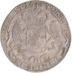 Dukaton of zilveren rijder. Zwolle. 1659. Zeer Fraai.