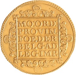 Dubbele dukaat. Holland. 1780. Prachtig -.