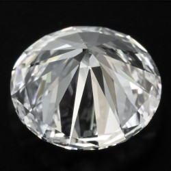 GIA-gecertificeerde 2.09 ct. rond briljant geslepen natuurlijke diamant.
