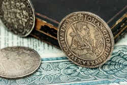 German states. Saxony - Albertinian line. Johan Georg I. Thaler. 1626 HI.