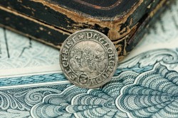 Silesia. Duchy of Liegnitz-Brieg-Wohlau. Georg III, Ludwig IV and Christian. 3 Kreuzer. 1651.