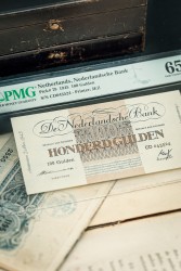 Nederland. 100 gulden . Bankbiljet. Type 1945. Type Geldzuivering. - UNC.