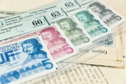 Nederland. 5x 5 gulden . Proefdruk. Type 1966. Type Vondel I. - UNC.