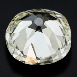 GIA-gecertificeerde 2.81 ct. old mine briljant geslepen natuurlijke diamant.