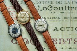 LeCoultre Memovox Jumbo Cal. 911 - Heren polshorloge - ca. 1960.