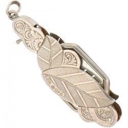 Lorgnette zilver.