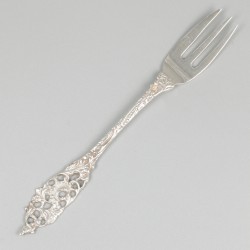 12-delige set taartvorkjes zilver.