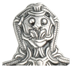 Sterling zilveren Viking broche door Noorse designer David Andersen.