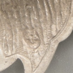 2-delige set zoutstrooiers zilver.