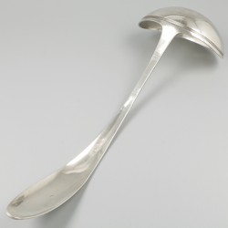 Soeplepel ('s-Gravenhage, Johannes Hendrikus Bouscholten - 1837) zilver.