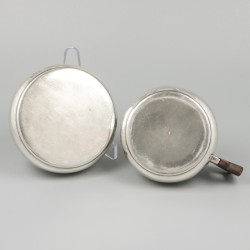 2-delig roomstel zilver.