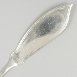12-delige set visbestek zilver.