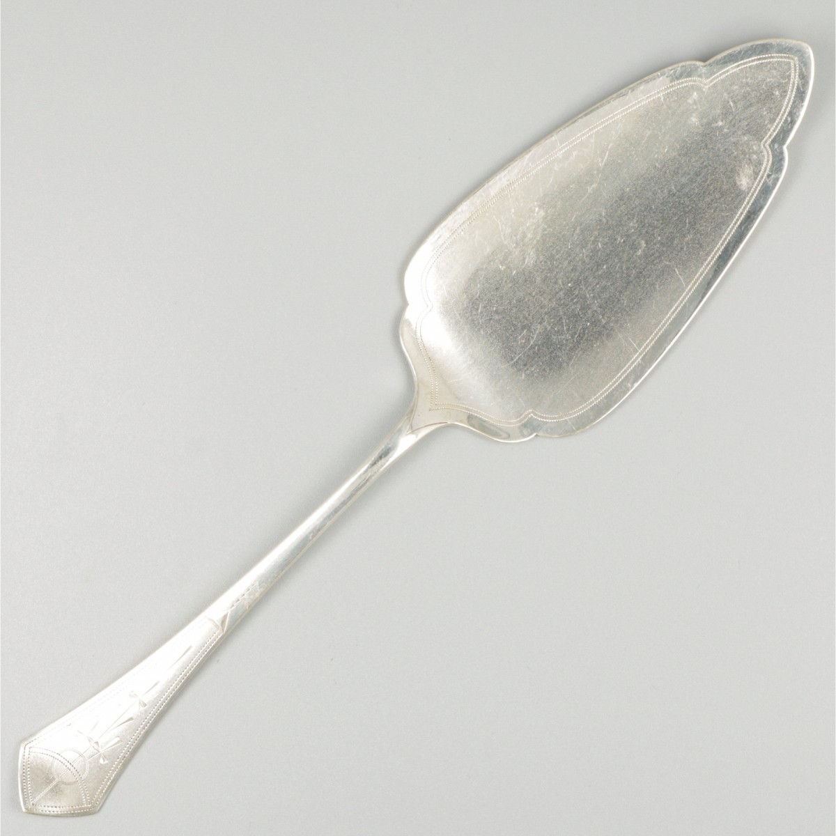 Gebakschep zilver.