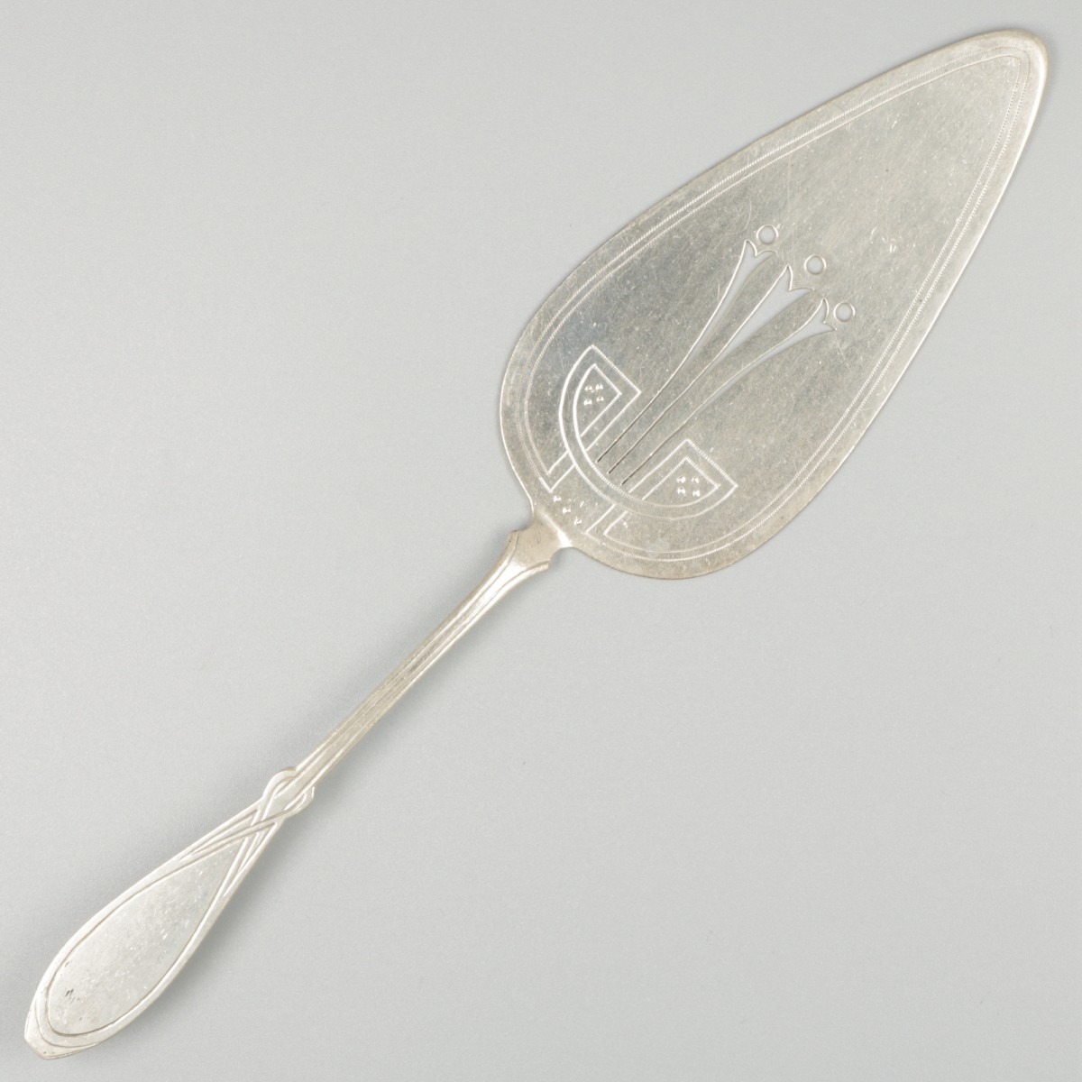 Gebakschep zilver.