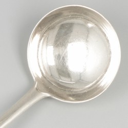 2-delige set sauslepels zilver.