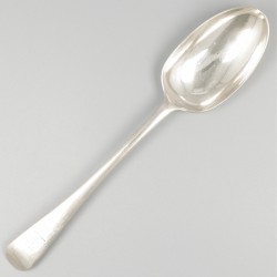 6-delige set dinerlepels zilver.