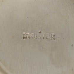 Perzische koffiekan zilver.