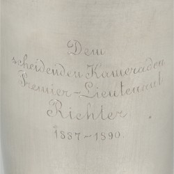 Gelegenheidsbeker zilver.