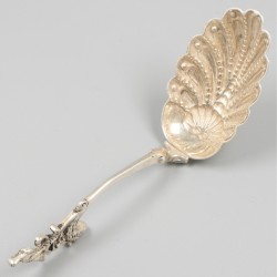 2-delig lot roomlepels zilver.