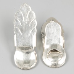 6-delige set tafelkleedklemmen zilver.