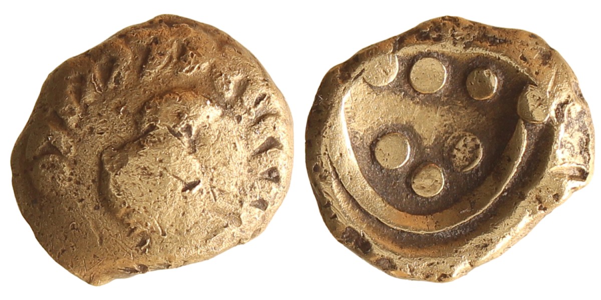 German Celts. The Vindelici. AV stater. N.D. (1st century BC).