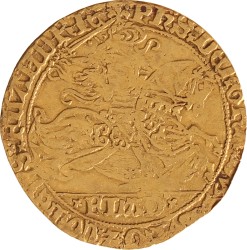 Gouden rijder. Vlaanderen. Fillips de Goede. Z.j. (1434 - 1437). Fraai / Zeer Fraai.