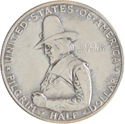 USA. ½ dollar - Pilgrim Tercentenary. 1920.