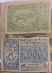 Germany. Album 36 banknotes. Notgeld. Type 1920-1945. - Fine – UNC.