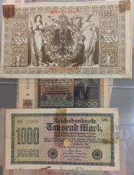 Germany. Album 36 banknotes. Notgeld. Type 1920-1945. - Fine – UNC.