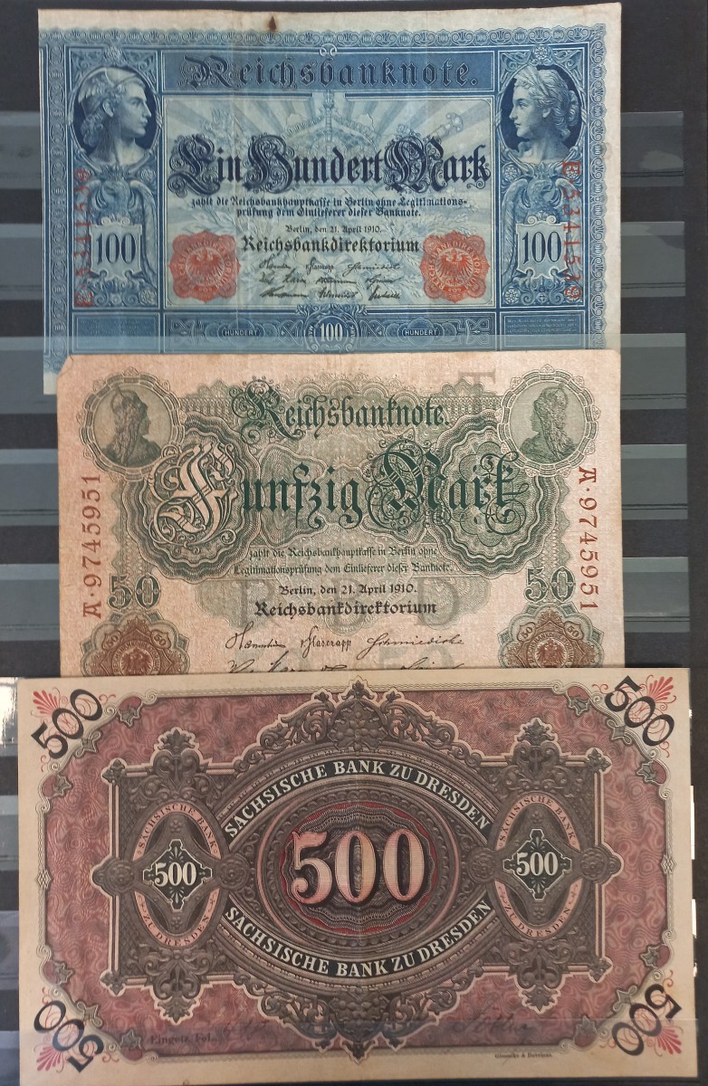 Germany. Album 59 banknotes. Notgeld. Type 1940. - Fine – UNC.