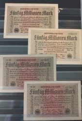 Germany. Album 59 banknotes. Notgeld. Type 1940. - Fine – UNC.