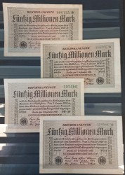 Germany. Album 59 banknotes. Notgeld. Type 1940. - Fine – UNC.