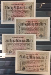 Germany. Album 59 banknotes. Notgeld. Type 1940. - Fine – UNC.