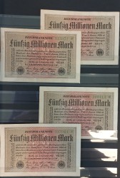 Germany. Album 59 banknotes. Notgeld. Type 1940. - Fine – UNC.