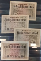 Germany. Album 59 banknotes. Notgeld. Type 1940. - Fine – UNC.