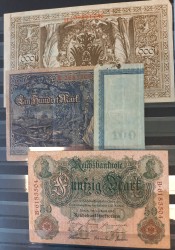 Germany. Album 59 banknotes. Notgeld. Type 1940. - Fine – UNC.