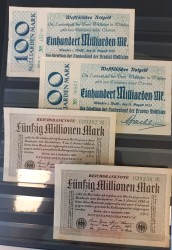 Germany. Album 59 banknotes. Notgeld. Type 1940. - Fine – UNC.