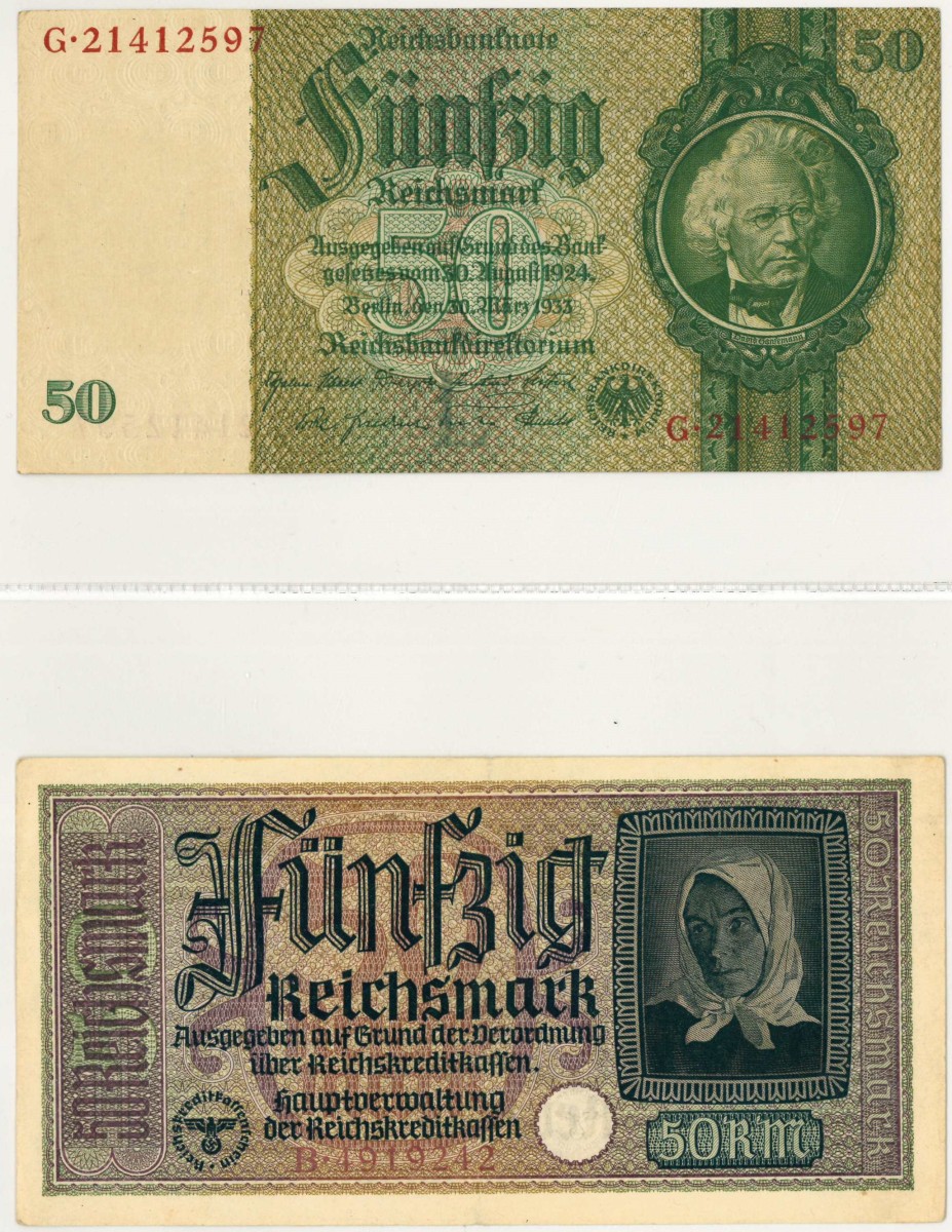 Germany. Album 40 banknotes. Notgeld. Type 1940. - Fine – UNC.