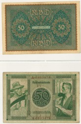 Germany. Album 40 banknotes. Notgeld. Type 1940. - Fine – UNC.