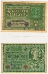 Germany. Album 40 banknotes. Notgeld. Type 1940. - Fine – UNC.