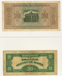 Germany. Album 40 banknotes. Notgeld. Type 1940. - Fine – UNC.