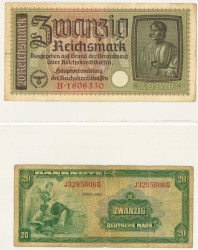 Germany. Album 40 banknotes. Notgeld. Type 1940. - Fine – UNC.