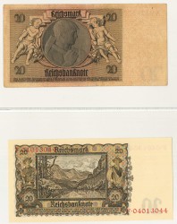 Germany. Album 40 banknotes. Notgeld. Type 1940. - Fine – UNC.