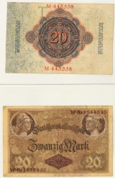 Germany. Album 40 banknotes. Notgeld. Type 1940. - Fine – UNC.